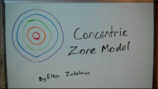 AP Human Geography Crash Course  Concentric Zone Model [upl. by Ailee]