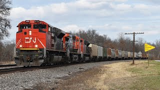 Rare CN 8102 SD70ACe Leads CN G89081 [upl. by Sirod]