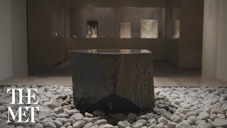 Sounds of Isamu Noguchis Water Stone 1986  Met ASMR [upl. by Curtis]