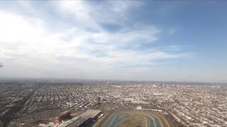 JetBlue 417 Embraer E190 Very visual landing at JFK Airport via Runway 13L [upl. by Qerat]