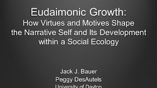 Eudaimonic Growth [upl. by Annol664]