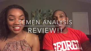 Semen analysis test review Part 1 [upl. by Rolyak162]