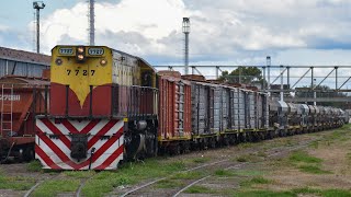 G227727TACLBManiobras en Alta Córdoba con Cubiertos y Tolvas Piedreras [upl. by Boeke495]