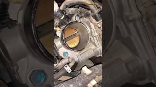 How to clean throttle body in honda city youtubeshorts [upl. by Ynettirb888]