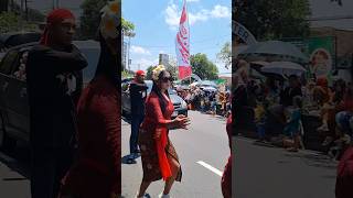 Kebaya Merah bikin penasaran shortvideo karnival karnaval [upl. by Anjanette]