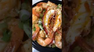 Lobster amp Shrimp bowl cooking delicious deliciousfood yummy cookingfood [upl. by Barbe564]