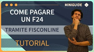 Come pagare un F24 con importo a credito compensato tramite EntratelFisconline [upl. by Htebazile]