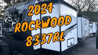 NEW 2024 FOREST RIVER ROCKWOOD SIGNATURE 8337RL TRAVEL TRAILER Dodd RV WD PREP Walkthrough SOLAR [upl. by Springer565]