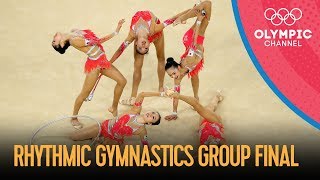 Rhythmic Gymnastics Group Final  Rio 2016 Replays [upl. by Assiroc]