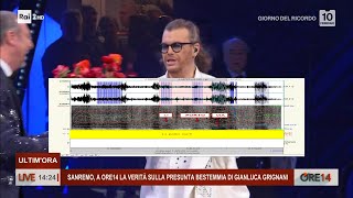 Sanremo la verità sulla presunta bestemmia di Gianluca Grignani  10022023 [upl. by Sheela778]