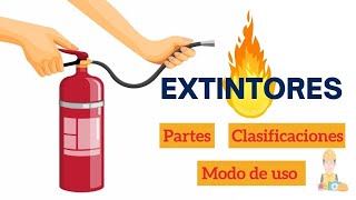 Extintores🧯TIPOS USOS PASO A PASO seguridadysalud [upl. by Gardener]