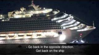 Costa Concordia  Captain Schettino Funkspruch Eng Untertitelflv [upl. by Agace]