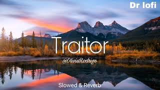 quotTraitor Slowed  Reverb  Emotional Olivia Rodrigo Cover  Dr lofi [upl. by Charley]