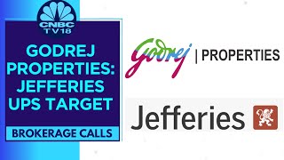 Godrej Properties Hits 52Week High Jefferies Ups Target amp Says Profitability Will Rise  CNBC TV18 [upl. by Garik]