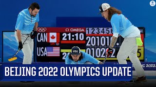 Olympic Update USA Curling Team LOSES First Place amp MORE  CBS Sports HQ [upl. by Oel794]