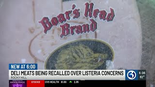 Deli meats being recalled over listeria concerns [upl. by Maximilian255]