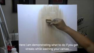 Painting Tutorial  How to Tone Your Canvas [upl. by Swee]