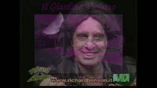 RICHARD BENSON CANTA IL GIARDINO VIOLETTO [upl. by Ellord]