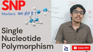 SNP markers  Single Nucleotide Polymorphism Principle Basics explained in hindi [upl. by Davin]