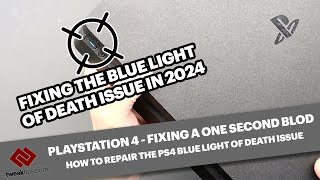 Fixing a 1 second BLOD on a PlayStation 4 Slim  Full diagnostics of the blue light of death ps4 [upl. by Biggs]