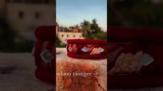 Handmade fabrics bangle❤️❤️❤️❤️❤️shotrs viralvideo viralshort [upl. by Ainezey319]