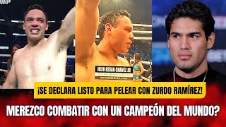 💥UN CHÁVEZ JR AMBICIOSO Chávez Jr EXIGE pelea contra el Zurdo Ramírez tras vencer a Hall🔥🥵 [upl. by Cran]