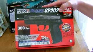 sig sauer sp 2022 kwc swiss arms repack cybergun [upl. by Ailaht]