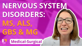 Multiple Sclerosis ALS GuillainBarre Syndrome amp Myasthenia Gravis Medical Surgical  LevelUpRN [upl. by Fabrianna]