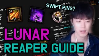 Lunar Reaper New Guide Engraving StatsAfter PTR Balance 2023 Oct Lost Ark [upl. by Aienahs]