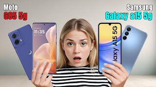 Moto G85 Vs Samsung Galaxy A15  Full Comparison  Which one is Best [upl. by Smoht]