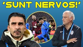 CFR  FCSB 11 Charalambous extrem de nervos ”Dacă nu aș vorbi aș părea un prost” [upl. by Melany]