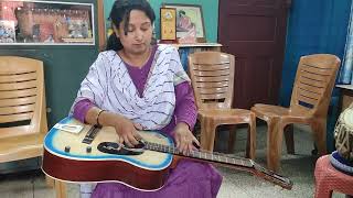 Vaishnaba Jana To Tene Kahiye jeHawaiian GuitarInstrumentalJayati Pandit Nath [upl. by Charita934]