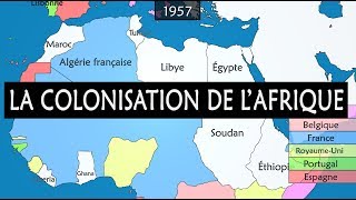 La colonisation de lAfrique  Résumé sur cartes [upl. by Gannes]