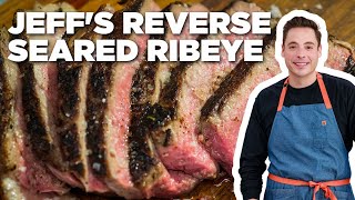 Jeff Mauros 5Star Reverse Seared Ribeye  The Kitchen  Food Network [upl. by Inkster]