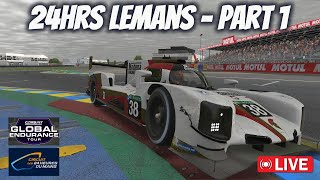 iRacing LeMans 24HR Part 1 [upl. by Kawai383]