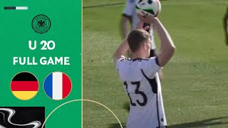 Germany vs France  Under20  Friendly [upl. by Yraeht]