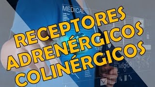 RECEPTORES ADRENÉRGICOS Y COLINÉRGICOS [upl. by Griseldis334]