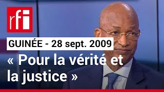 Guinée  Procès du massacre de sept 2009  «Je souhaite qu’on discerne les victimes des bourreaux» [upl. by Elakram]