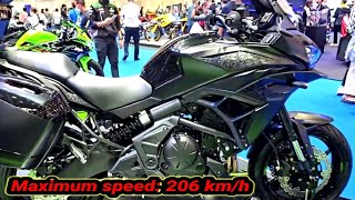 Kawasaki Versys 650 2023 Walkaroundexhaust [upl. by Raffo]