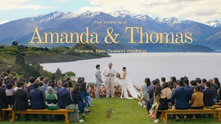 Wanaka New Zealand Wedding  Amanda amp Thomas  Leura Film Bali Wedding Videography [upl. by Allison830]