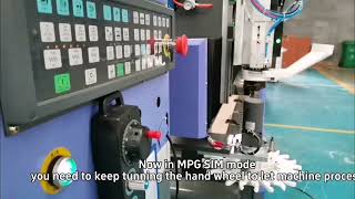 Syntec 60WE Tutorial for AccTek AKM CNC Router  Shine AccTek Machinery China [upl. by Jania419]