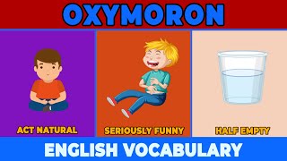 Oxymoron Figures of Speech in English Grammar [upl. by Etnahsal]