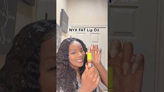 NYX Lip fat lip oil hydrating pigmented and long lasting Link in Bio nyxcosmetics lipoil [upl. by Goddord]