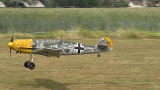 BF109 E4 14 fokkerccom by Dimitri Roussel  France Senlis Flying Legends 2023 [upl. by Adnir]