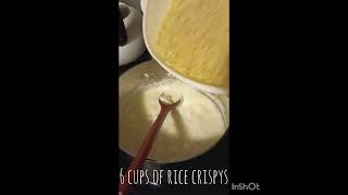 How to make rice crispy treats  Easy fool proof [upl. by Eetsirk261]