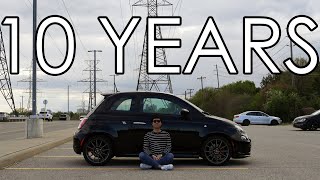 10 Years with My Fiat 500 Abarth The Ultimate Review [upl. by Arok]