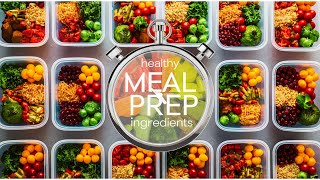 HEALTHY Meal Prep Ideas For WEIGHT LOSS [upl. by Dinsdale]