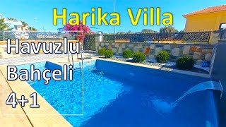 Didim satılık villa  16900000 TL  Denize 900m Havuzlu Bahçeli Satılık Villa  Didimde villa [upl. by Hafeenah442]