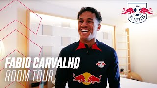 Playstation Netflix Bible  Room Tour with Fabio Carvalho  RB Leipzig training camp [upl. by Nohsar45]