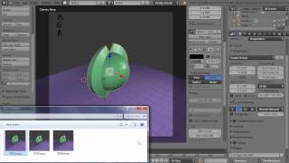 Blender Tutorial  Rendering Individual Frames and Alpha Comparisons [upl. by Nary]